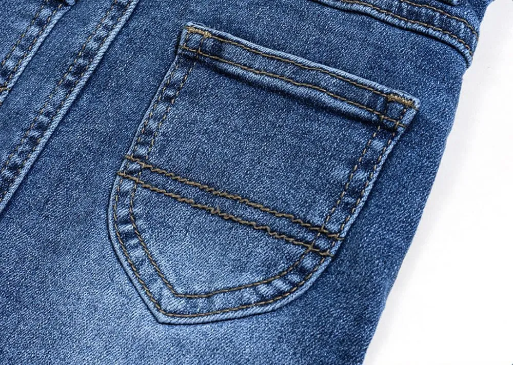 ABALACOCO Girls Casual Denim Overalls Stretch Material Dress Button Sleeveless Ajustable Strap Jean Fashion Wear 3-11T
