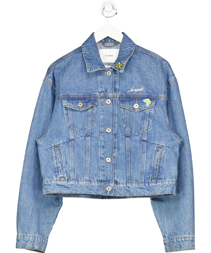 AXEL ARIGATO Blue Rome Denim Jacket UK M