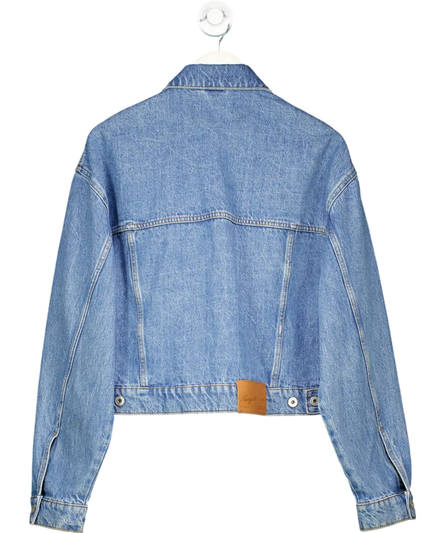 AXEL ARIGATO Blue Rome Denim Jacket UK M