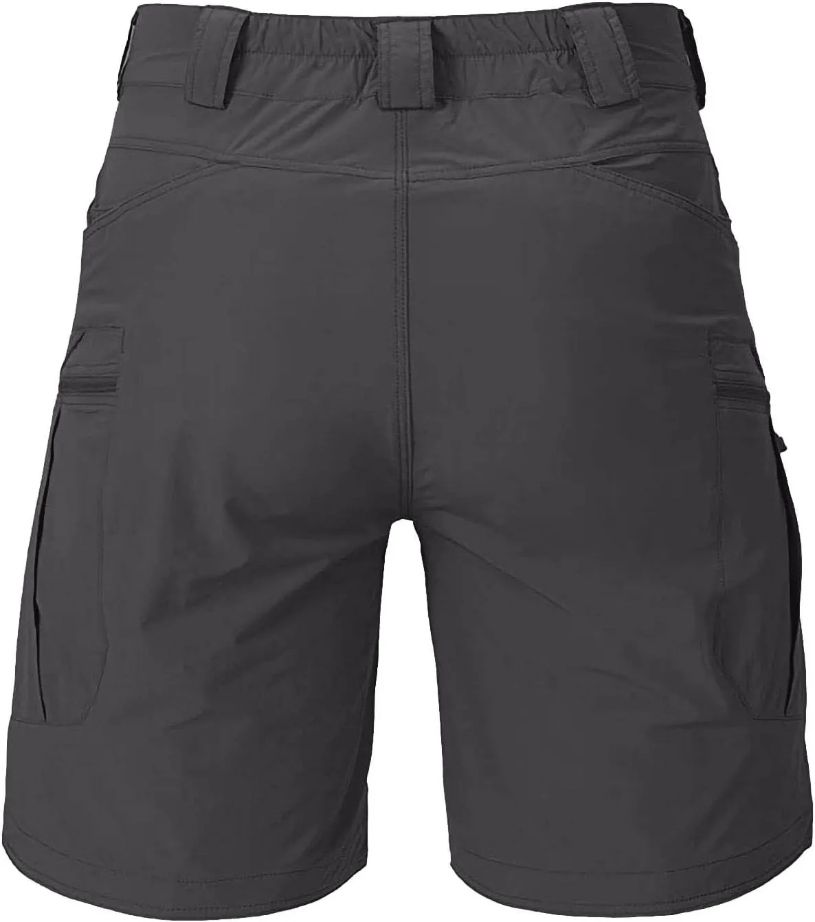 Cargo SweatShorts for Men Summer Outdoor Tactical Pants Solid/Patriotic Printed Military Shorts with Multi Pockets