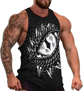 Custom Tank Top Add Your Photo Logo Personalized Men Tank Tops for Gym Running