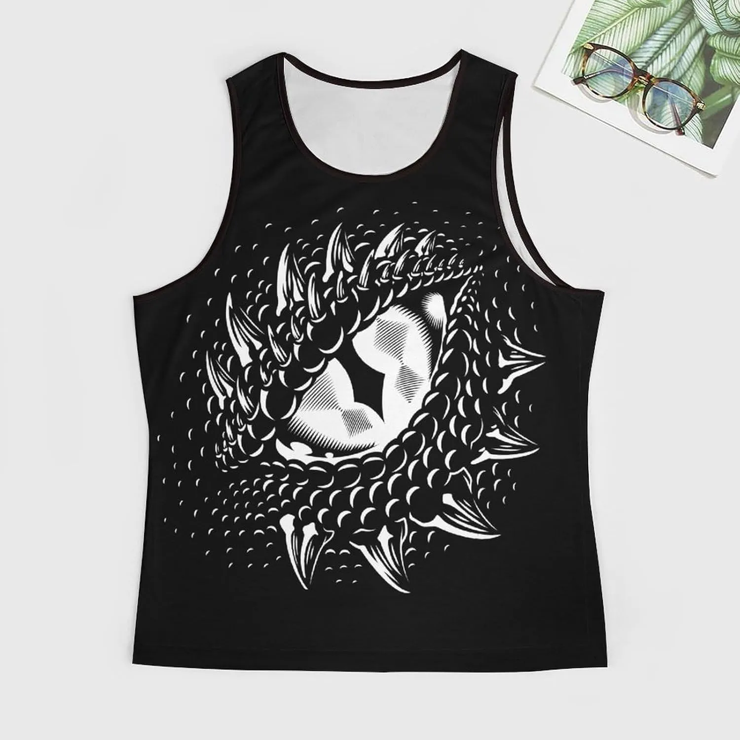 Custom Tank Top Add Your Photo Logo Personalized Men Tank Tops for Gym Running