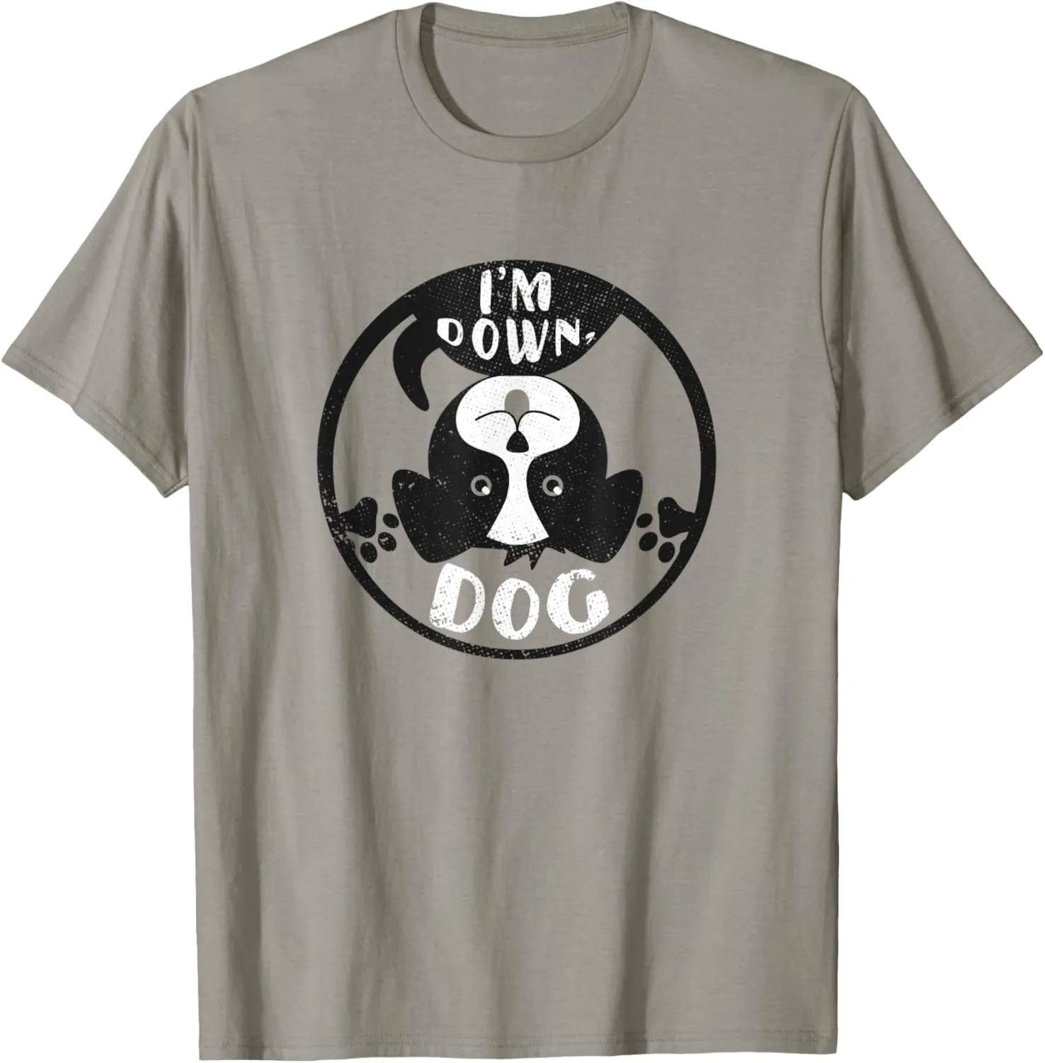 Down Dog Funny Cute Yoga Dog T-Shirt