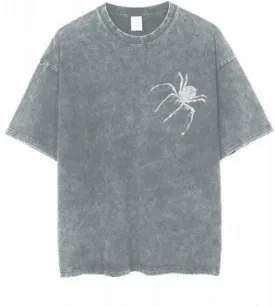 EMMIOL Men's T Shirts Oversized Short Sleeves Unisex Loose Solid Streetwear Tee Crew Neck Cotton Tops