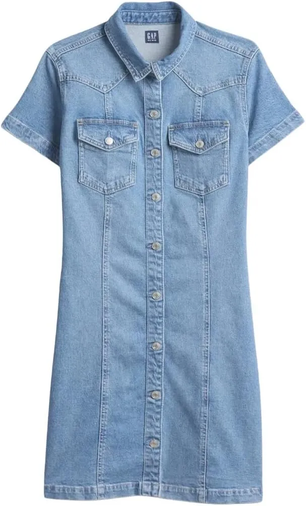 GAP Women's Denim Mini Dress
