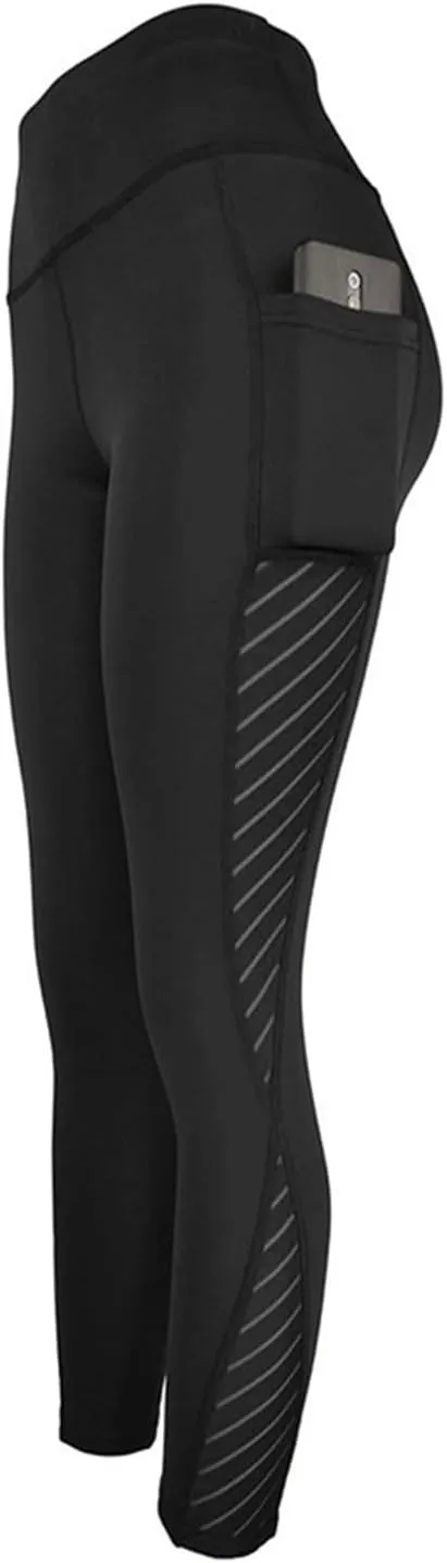 High Waisted Leggings with Pockets for Women Soft Athletic Tummy Control Yoga Pants Running Workout Compression Gym