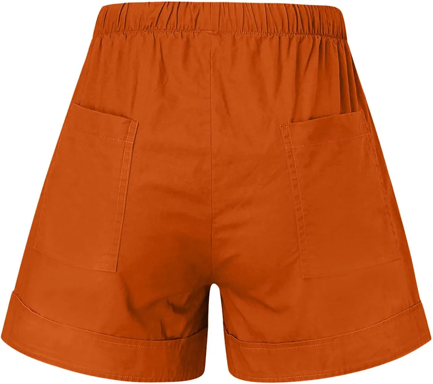 LRMQS Shorts for Women Trendy 2024 Casual Summer Drawstring Shorts with Pockets Beach Loose Elastic Waist Vacation Clothes