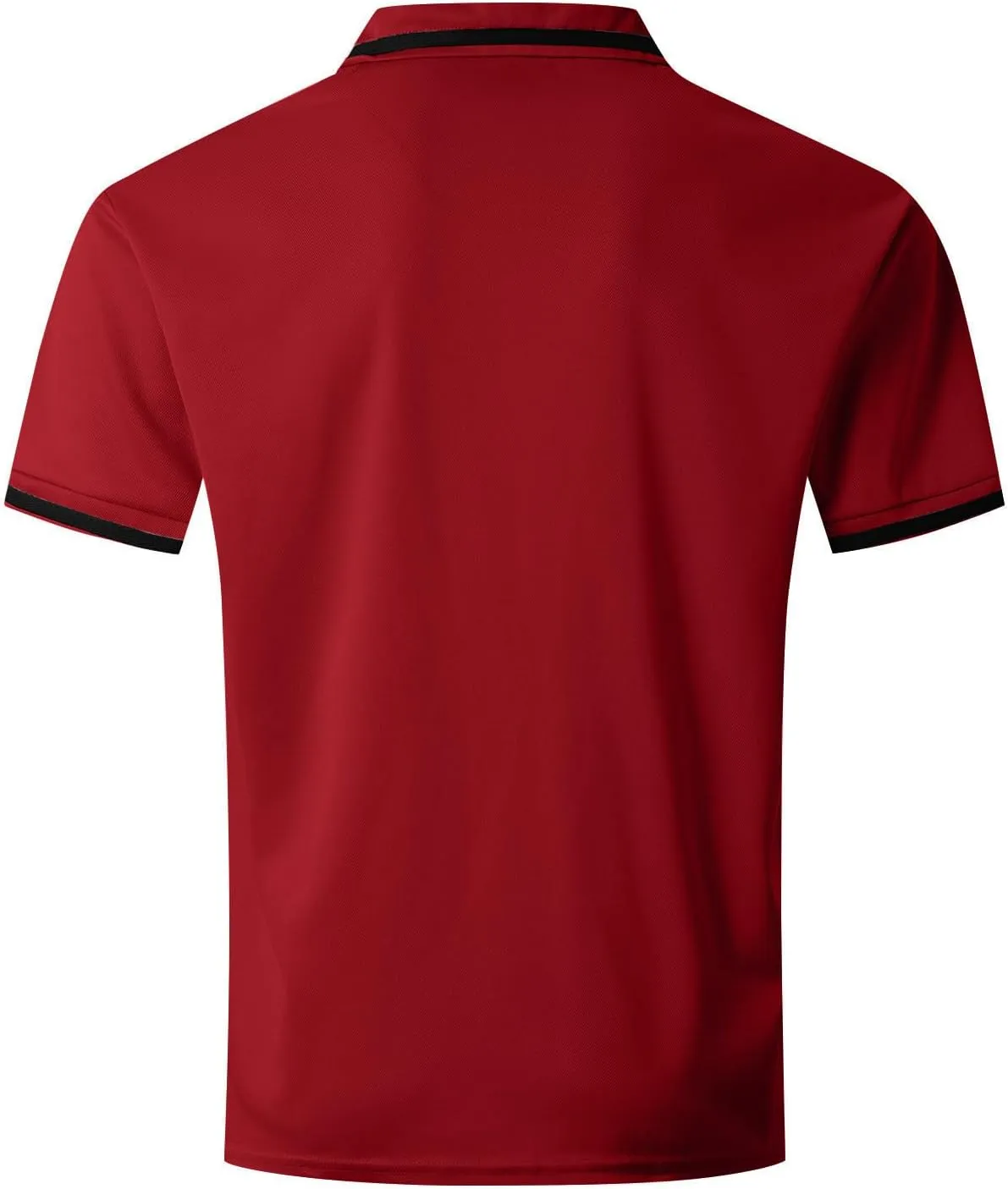 Men's Casual Polo Shirts 2025 Solid/Colo Short Sleeve Fashion Shirt Classic Striped Slim Fit Golf Tennis Tops