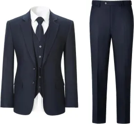 Men's herringbone Linen Suits Beach Wedding Tuxedo Summer Slim Fit Light Weight 3 Pieces
