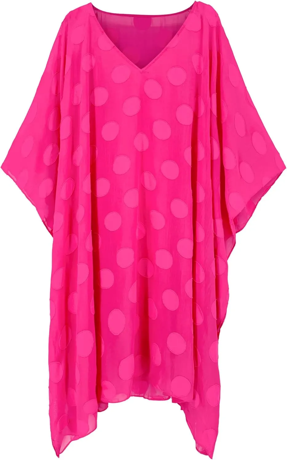 Moss Rose Women's Swimsuit Cover up Beach Kaftan for Bathing Suit with Floral Pattern