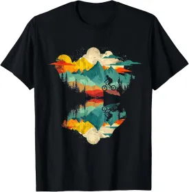 Mountain bike landscape T-Shirt