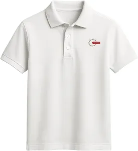 Pure Faith Organic Men Polo GOTS Cotton, Slim Fit, Eco-Friendly Casual Wear (US, Alpha, XX-Large, White)