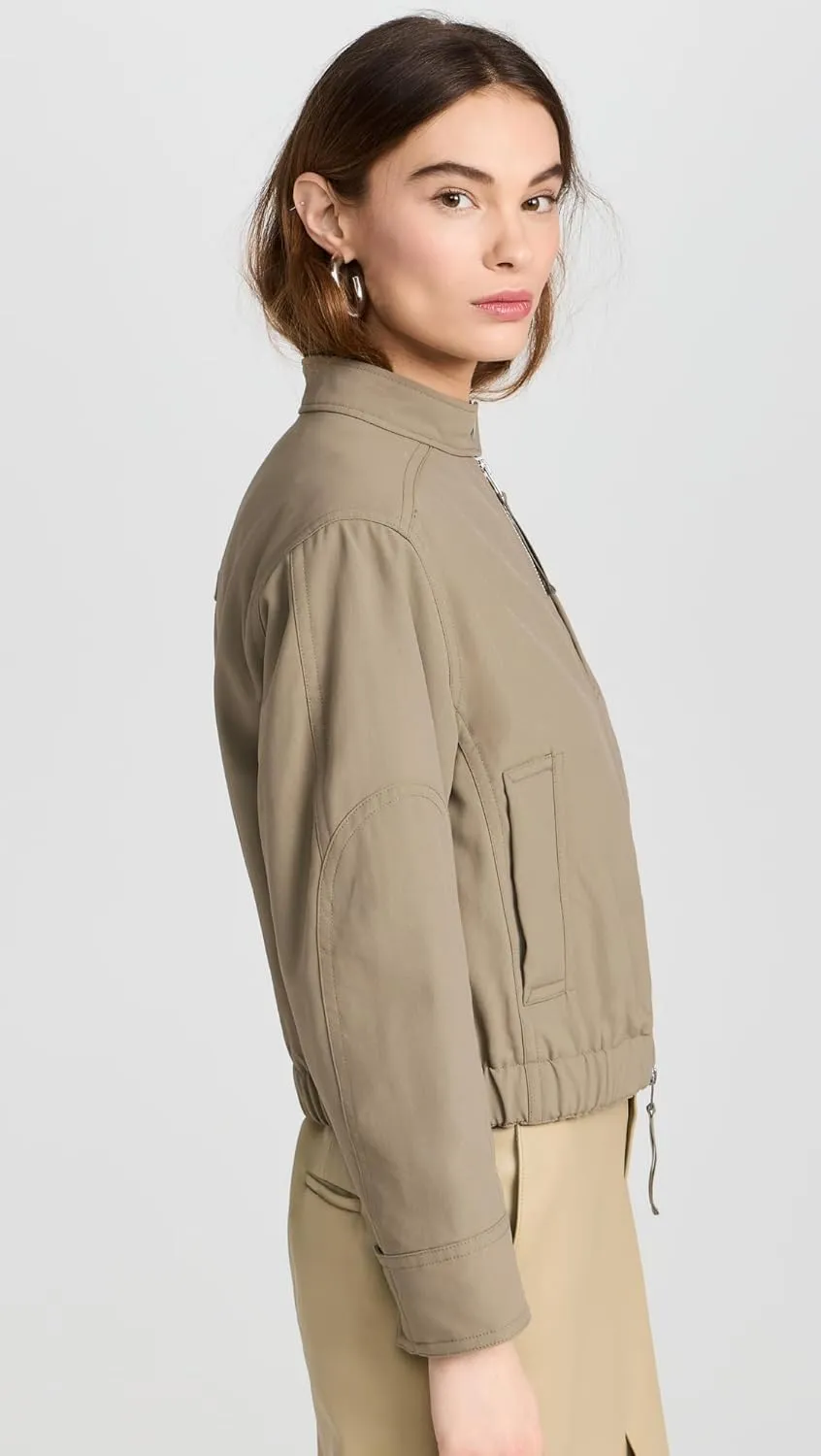 Vince Women's Cropped Bomber Jacket